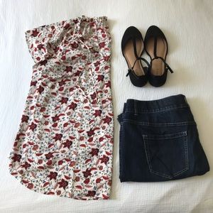 Pretty Floral Blouse by Loft